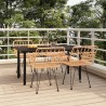 Ensemble à manger de jardin 5pcs Résine tressée 569760569760