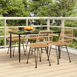 Ensemble à manger de jardin 5pcs Résine tressée 569762569762