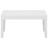 Table de salon de jardin Plastique blanc 569768569768