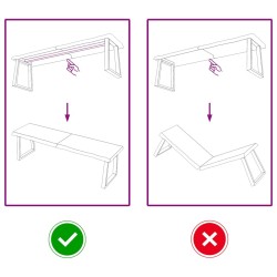 Comptoir de salle de bain marron 140x30x(2-4) cm bois traité 569774569774