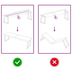 Comptoir de salle de bain marron 140x40x(2-4) cm bois traité 569777569777