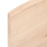 Comptoir de salle de bain 60x50x2 cm bois massif non traité 569802569802