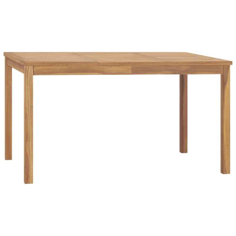 Table à dîner de jardin 140x80x77 cm Bois de teck solide 569817569817
