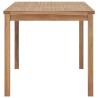 Table à dîner de jardin 140x80x77 cm Bois de teck solide 569817569817