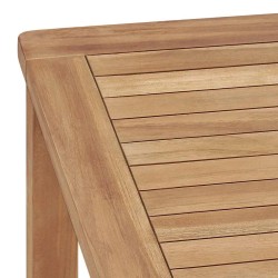 Table à dîner de jardin 140x80x77 cm Bois de teck solide 569817569817