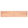 Comptoir de salle de bain marron 180x40x(2-4) cm bois traité 569820569820