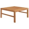 Salon de jardin 2 pcs avec coussins gris foncé Bois de teck 569827569827