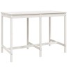 Ensemble de bar de jardin 7 pcs blanc bois de pin massif 569834569834
