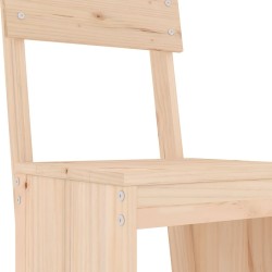 Ensemble de bar de jardin 5 pcs bois de pin massif 569835569835