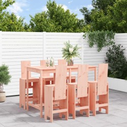 Ensemble de bar de jardin 7 pcs bois massif douglas 569837569837