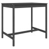 Ensemble de bar de jardin 5 pcs gris bois de pin massif 569840569840