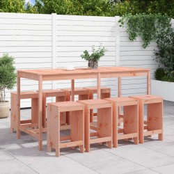 Ensemble de bar de jardin 9 pcs bois massif douglas 569851569851