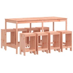 Ensemble de bar de jardin 9 pcs bois massif douglas 569851569851