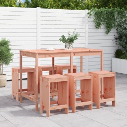 Ensemble de bar de jardin 7 pcs bois massif douglas 569852569852