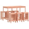 Ensemble de bar de jardin 7 pcs bois massif douglas 569852569852