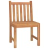 Ensemble à manger de jardin 3 pcs Bois de teck massif 569876569876