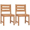 Ensemble à manger de jardin 3 pcs Bois de teck massif 569878569878