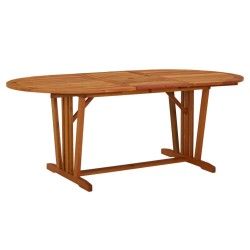 Table de jardin 200x100x75 cm Bois d'eucalyptus solide 569886569886