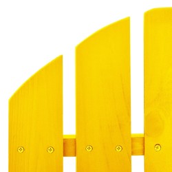 Chaise à bascule de jardin Adirondack bois de sapin jaune 569887569887