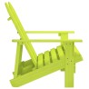 Chaise de jardin Adirondack 2 places bois de sapin massif vert 569889569889
