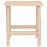Chaise de jardin Adirondack avec table Bois de sapin massif 569905569905