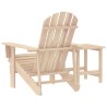 Chaise de jardin Adirondack avec table Bois de sapin massif 569905569905