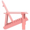 Chaise de jardin Adirondack Bois de sapin massif Rose 569909569909