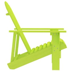 Chaise de jardin Adirondack bois de sapin massif vert 569911569911