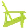Chaise de jardin Adirondack bois de sapin massif vert 569911569911