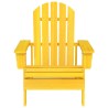 Chaise de jardin Adirondack bois de sapin massif jaune 569912569912