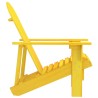 Chaise de jardin Adirondack bois de sapin massif jaune 569912569912
