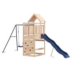 Aire de jeux d'extérieur bois de pin massif 569930569930