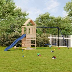 Aire de jeux d'extérieur bois de pin massif 569942569942