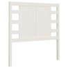 Tête de lit Blanc 81x4x100 cm Bois massif de pin 