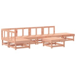 Salon de jardin 7 pcs bois massif douglas 569946569946