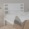  Tête de lit Blanc 81x4x100 cm Bois massif de pin 