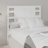  Tête de lit Blanc 81x4x100 cm Bois massif de pin 