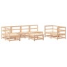 Salon de jardin 8 pcs Bois de pin massif 569950569950