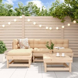 Salon de jardin 5 pcs bois massif de pin 569957569957
