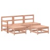 Salon de jardin 5 pcs avec coussins bois massif douglas 569976569976