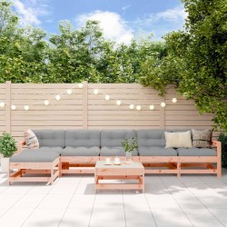 Salon de jardin 7 pcs bois massif douglas 569987569987