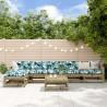 Salon de jardin 7 pcs bois de pin imprégné 569991569991
