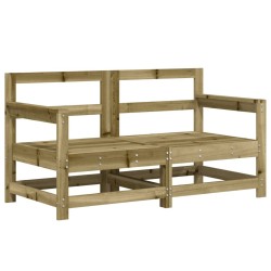 Salon de jardin 7 pcs bois de pin imprégné 569991569991