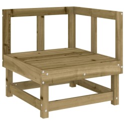 Salon de jardin 7 pcs bois de pin imprégné 570005570005