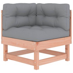 Salon de jardin 6 pcs avec coussins bois massif Douglas 570022570022