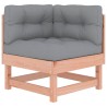 Salon de jardin 6 pcs avec coussins bois massif Douglas 570022570022
