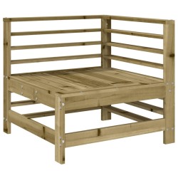 Salon de jardin 9 pcs bois de pin imprégné 570031570031