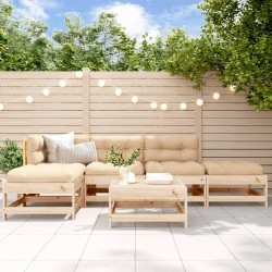 Salon de jardin 6 pcs Bois de pin massif 570056570056