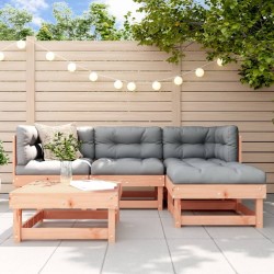 Salon de jardin 5 pcs bois massif douglas 570058570058
