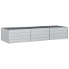 Lit surélevé de jardin 240x80x45 cm Acier galvanisé Argenté 570061570061